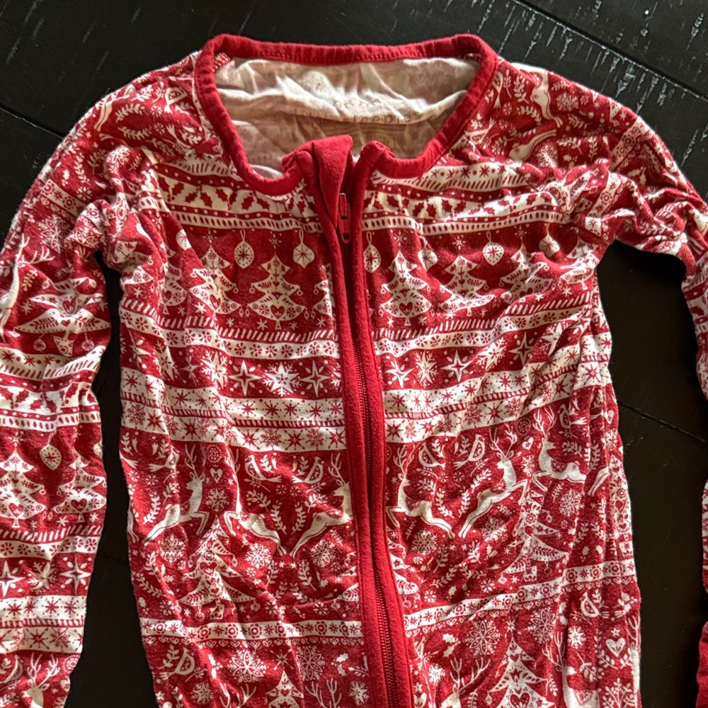 Little Sleepies Reindeer Cheer Zippy Onsie 18-24 months